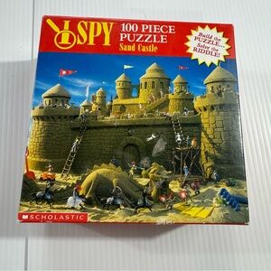 17. Scholastic I Spy 100 piece Puzzle - Sand Castle Adventure